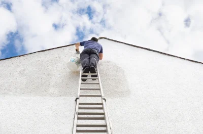 Peinture extérieure à Bielle — façades et ravalement